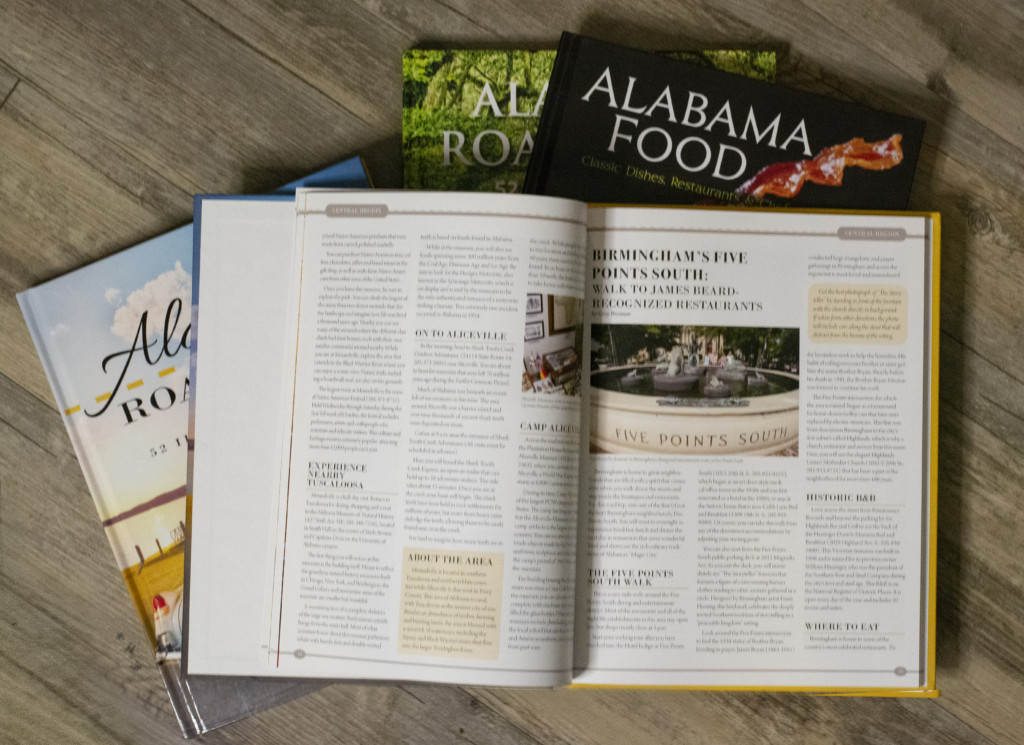 Graphic design and page layout for guidebook series